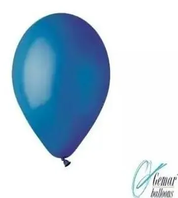 Produktbild von Pastellfarbene Ballons, Marineblau, G90, 25 cm, 100 Stück.