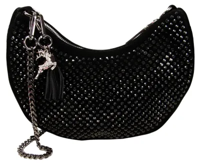 Immagine prodotto di Borsa tradizionale con strass nera