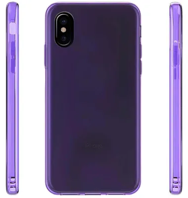 Immagine prodotto di Cover in TPU Zizo per iPhone X (viola)