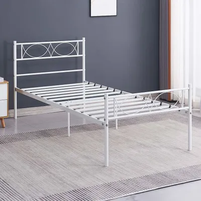 Produktbild von Milton & Oldbrook Einzelbett 90 x 200 cm Rafina Weiß