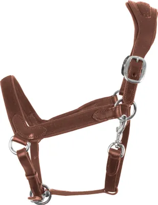 Produktbild von Weatherbeeta Comfitec Leder-Halfter WB1069 (Pony) (Braun)