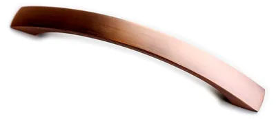 Produktbild von Brückengriff aus gebürstetem Kupfer, 160 mm, für Möbel