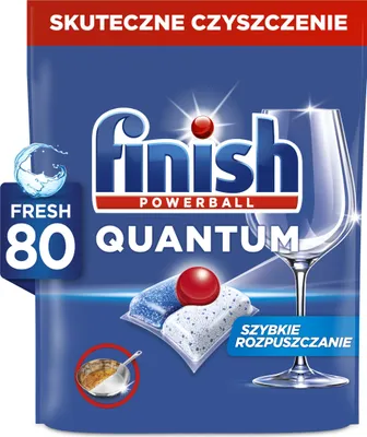 Produktbild von 011490 FINISH Quantum All-in-1 Kapseln 80 frisch.