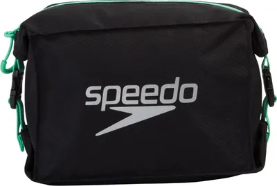 Produktbild von Speedo Schwimmtasche Pool Side Bag - wasserdichte Sporttasche schwarz grün
