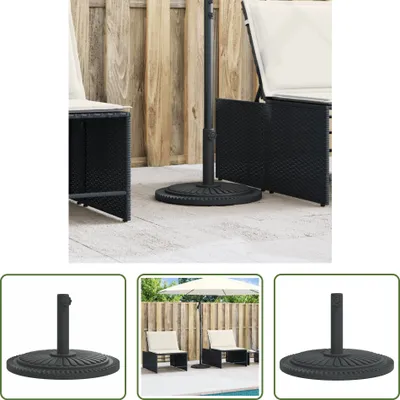 Obrázek produktu pro The Living Store Stojan na slunečník pro tyč Ø38/48 mm 12 kg kulatý