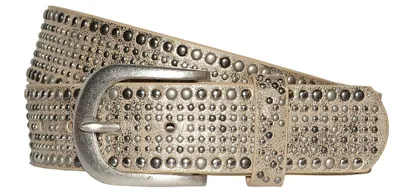 Zdjęcie produktu dla Najlepszy damski pasek Emilie z ćwiekami - pasek w stylu vintage - jeansowy pasek w 15 kolorach - Kup teraz