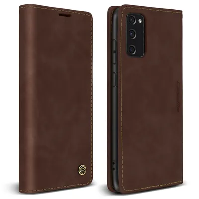Immagine prodotto di Avizar, custodia con portafoglio e funzione stand per Samsung Galaxy S20 FE, color marrone