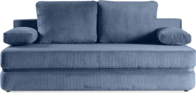 Produktbild von BETTSO Stilvolles CORINA Sofa mit Schlaffunktion Blau