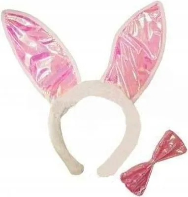 Produktbild von Hasenohren Fliege Bunny y Playboy Junggesellinnenabschied Abschlussball