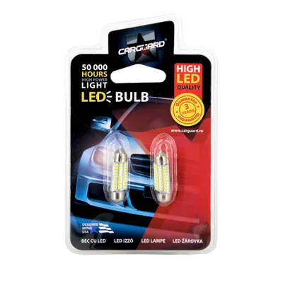 Productafbeelding van Sofit LED-koplamp 10x35mm - 189 lumen, 6000K - 27x SMD, 1,5W, 12V, Canbus - Lange levensduur - Helder wit licht [50885]
