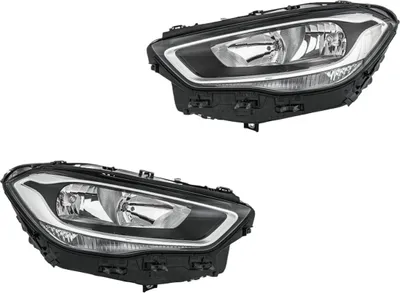 Image de Jeu de phares principaux gauche/droite 12 V H7/H7 LED halogène HELLA pour MB GLA
