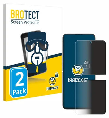 Produktbild von 2x BROTECT Sichtschutzfolie für Samsung Galaxy Z Flip 4 Anti-Spy Privacy Sichtschutz Blickschutz Folie Blaulicht-Schutz