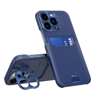 Produktbild von Lederständer Etui für Samsung Galaxy S23 Ultra Blau