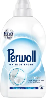 Produktbild von Perwoll Renew White Flüssigwaschmittel für weiße Textilien, 1000 ml