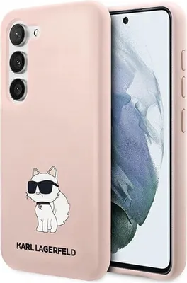 Immagine prodotto di Karl Lagerfeld Klhcs23Ssnchbcp S23 S911Hardcase Różowy/Pink Silicone Choupette