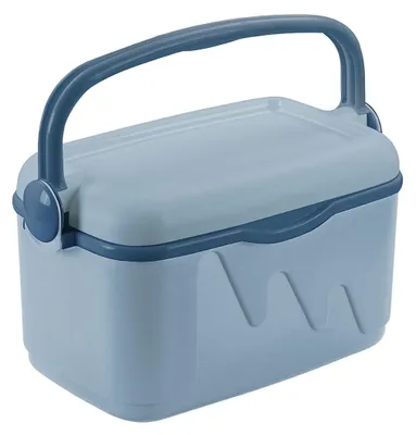 Image de Glacière CURVER avec couvercle et poignée S 10l blue