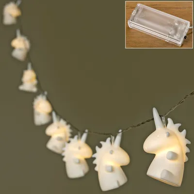 Produktbild von LED Lichterkette Einhorn 135 cm