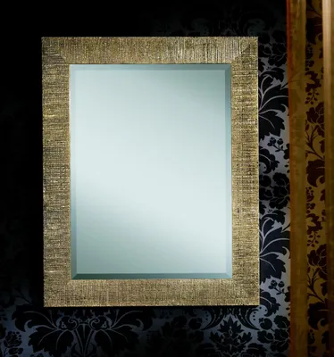 Image de Grand miroir classique miroir mural cadre en bois véritable miroir suspendu baroque Nouveau