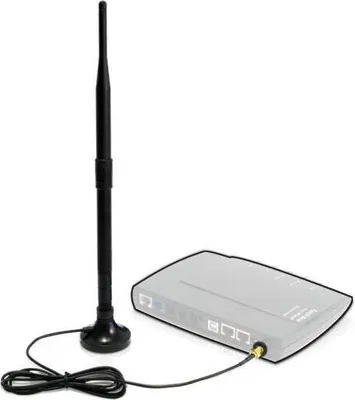 Produktbild von 7 dBi Clip Umbauset mit Magnetfuß für FRITZ!Box, Speedport