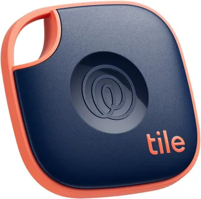 Produktbild von Bluetooth-Tracker – Schlüssel-Finder – Gegenstände wiederfinden – SOS-Funktion – 3,78 cm – Marineblau