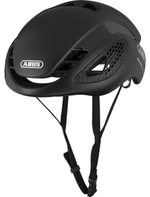 Produktbild von ABUS Rennradhelm GameChanger - Aerodynamischer Fahrradhelm mit optimalen Ventilationseigenschaften für Damen und Herren - Schwarz Matt, Größe M