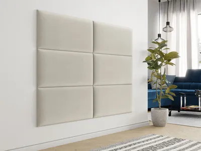 Obrázok produktu pre Čalúnený panel na stenu 84x24 PAG - béžový
