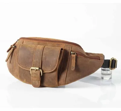 Produktbild von Rindsleder-Bauchtasche