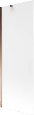 Produktbild von Mexen Next Duschabtrennung 1-flügelig 70 x 150 cm, matt, Roségold - 895-070-000-00-30-60
