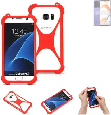 Produktbild von K-S-Trade Handy-Hülle kompatibel mit UMIDIGI A15 Pro 5G Schutz-Hülle Bumper Silikon Schutz Hülle Cover Case Silikoncase Silikonbumper TPU Softcase