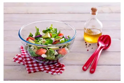 Produktbild von Rührschüssel aus gehärtetem Glas, 0,5 l, 15 cm