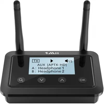 Zdjęcie produktu dla B03+ Nadajnik Bluetooth z adapterem LCD 50m