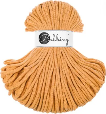 Zdjęcie produktu dla Bobbiny Premium 5 mm 100 m Orange Sznurek