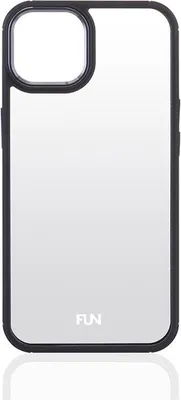 Produktbild von Fun 20356, Cover, Apple, iPhone 14 Max, 17 cm (6.68"), Schwarz, Transparent