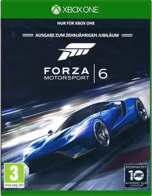 Produktbild von Forza Motorsport 6 D1 Xbox One AT