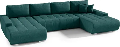 Produktbild von FEDVE Ecksofa Big Sofa Eckcouch mit Schlaffunktion DHAKA U Form Couch Sofagarnitur