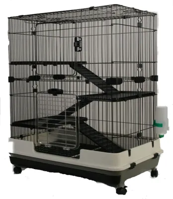 Produktbild von Nagervoliere BIG CAGE XL Nagerkäfig Käfig Voliere Metall Nager Kleintierkäfig