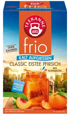 Immagine prodotto di Teiera 7588 frio® Classic - Tè freddo alla pesca - 18 bustine