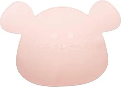 Produktbild von Famanu Kindertischunterlage Silikon - Maus Rosa
