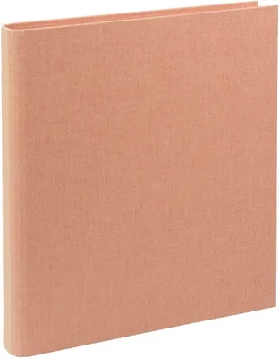 Produktbild von Ringbuch Leinenbezug A4 26x32 cm Apricot Goldbuch Summertime