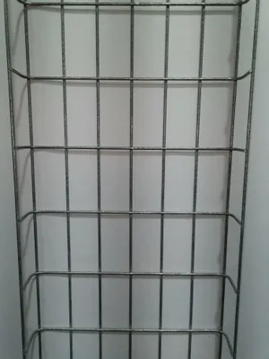 Produktbild von Rankgitter Länge 29 cm, Tiefe 5 cm, Maschenweite 5 x 10 cm - Höhe: 90 cm