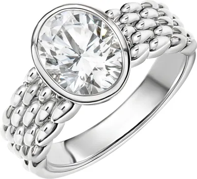 Produktbild von Zeeme Silber Ring 925/- Sterling Silber weiß 056 (17,8) Zirkonia weiß 360272155