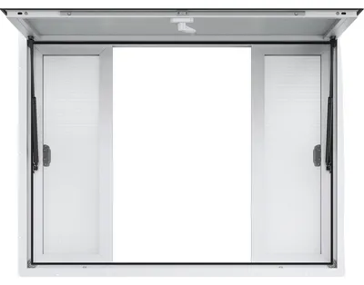 Zdjęcie produktu dla Okno Food Truck Vevor 48X36 Aluminiowe 4 Okna Przesuwne Drzwi Markizowe