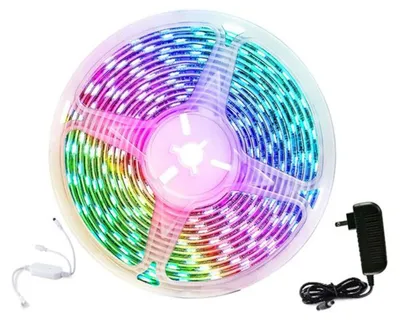 Obrázek produktu pro Smart LED pásek 12V 40LED/m IP65 24W RGB MOES LED Light Strip 5m WiFi Tuya