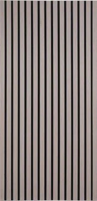 Productafbeelding van Akoestisch wandpaneel, geluidsabsorberend, wanddecoratie, 120x60x2,1 cm, walnoot