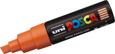 Obrázek produktu pro Značkovač POSCA PC-8K Orange (6 kusů)