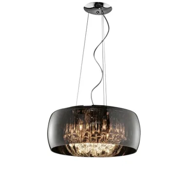 Image de Lustre VAPORE en cristal argenté par Trio 311210606