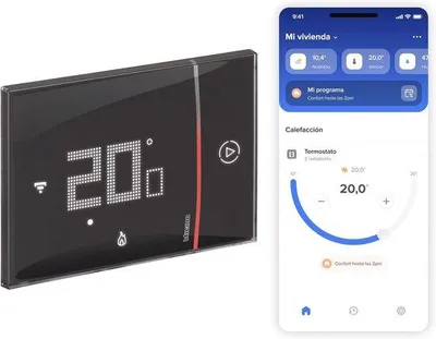 Produktbild von Smart WiFi-Thermostat für Raumtemperaturregulierung mit Fernbedienung