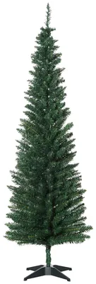 Produktbild von Weihnachtsbaum künstliche Künstliche Tanne Christbaum, inkl Ständer Weihnachtsstern 1,8 m, Grün
