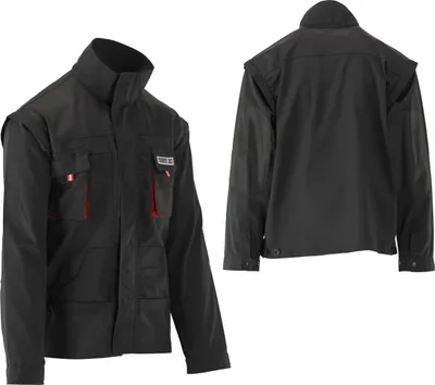 Produktbild von Arbeitsjacke DUERO schwarz/rot Gr. XXL