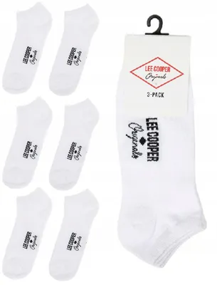 Produktbild von LEE COOPER Sneaker Sock 3er Pack Herren Socken Baumwolle